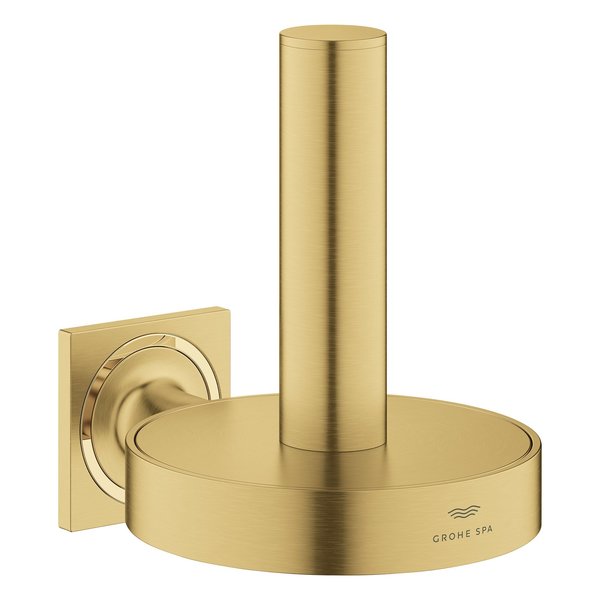 Grohe Allure New Spare Toilet Paper Holder, Gold 40956GN1